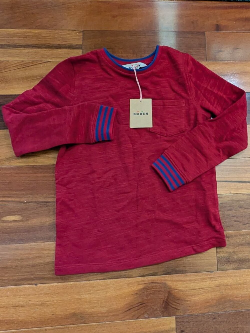 Boden boys NWT Long sleeve (7-8)